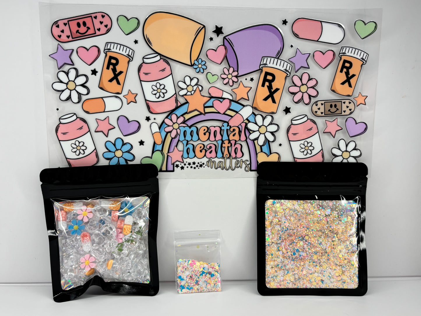 Mental health matters, snow globe kit
