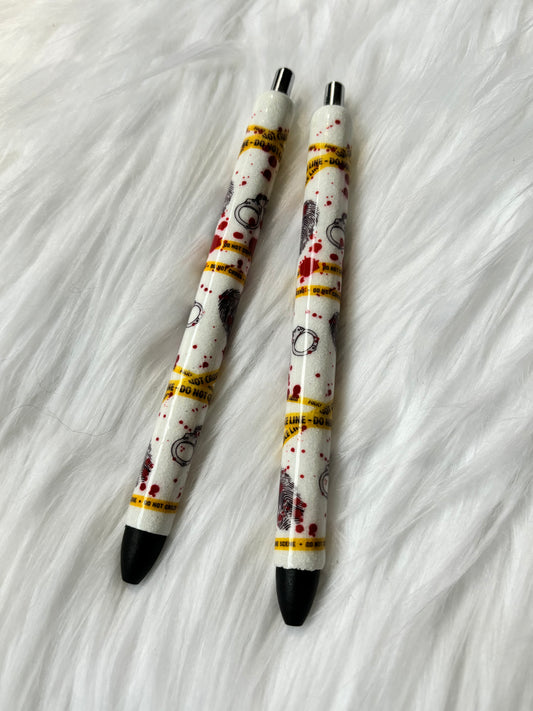 Crime scene gel pen