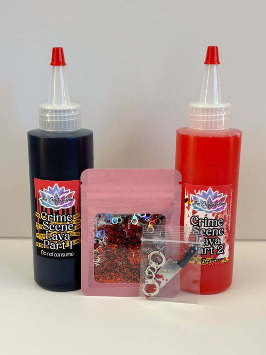 Crime scene lava kit