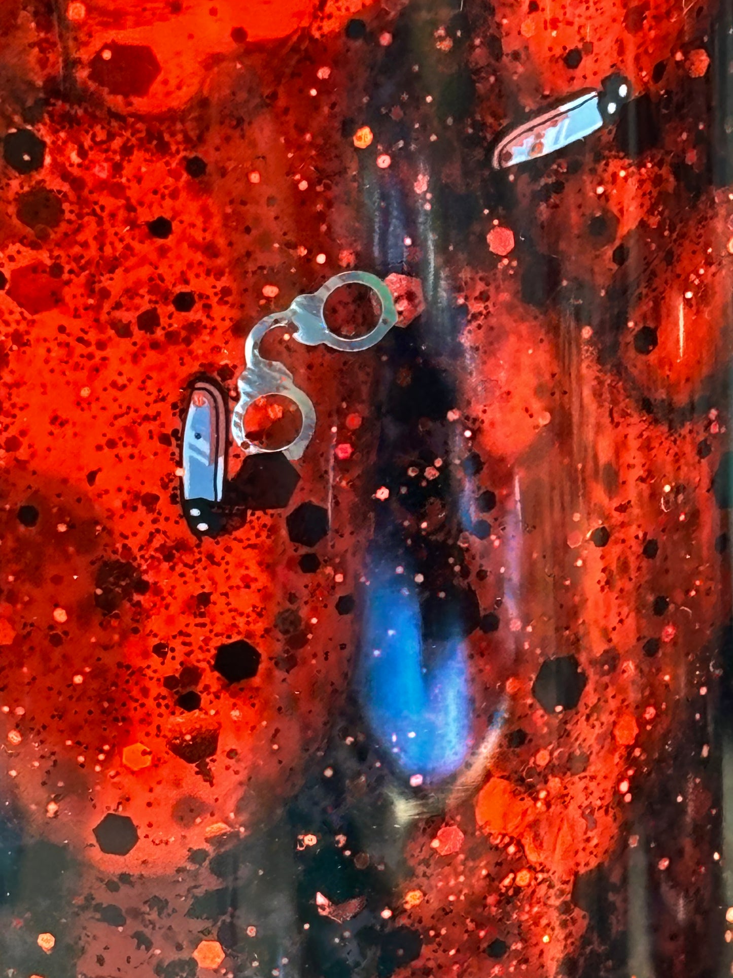 Crime scene lava kit