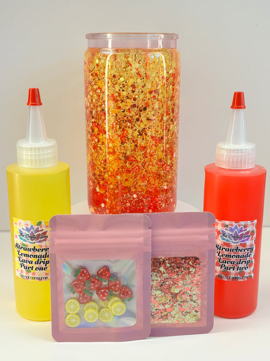 Strawberry lemonade, lava kit