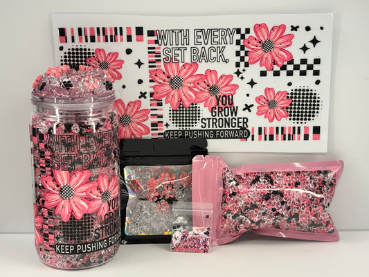 Grow stronger crystal snow globe kit