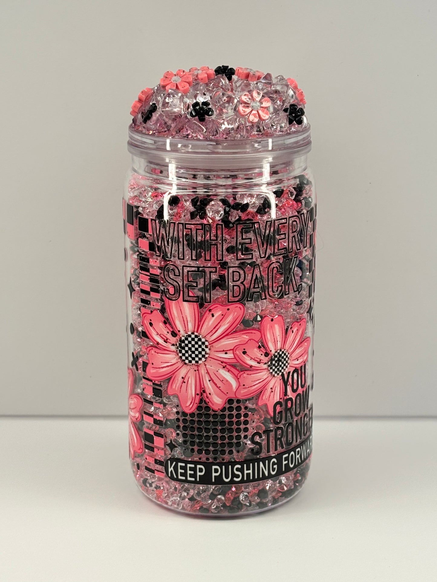 Grow stronger crystal snow globe kit
