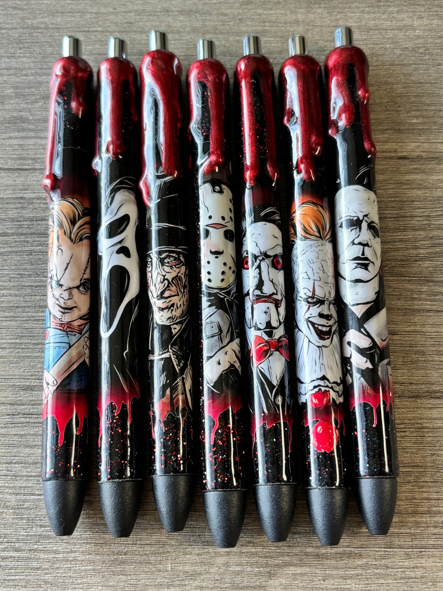 Horror Gel pens