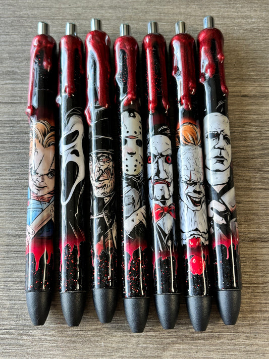 Horror Gel pens