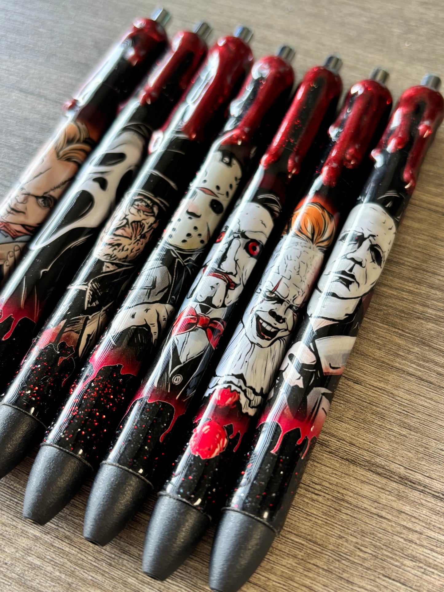 Horror Gel pens