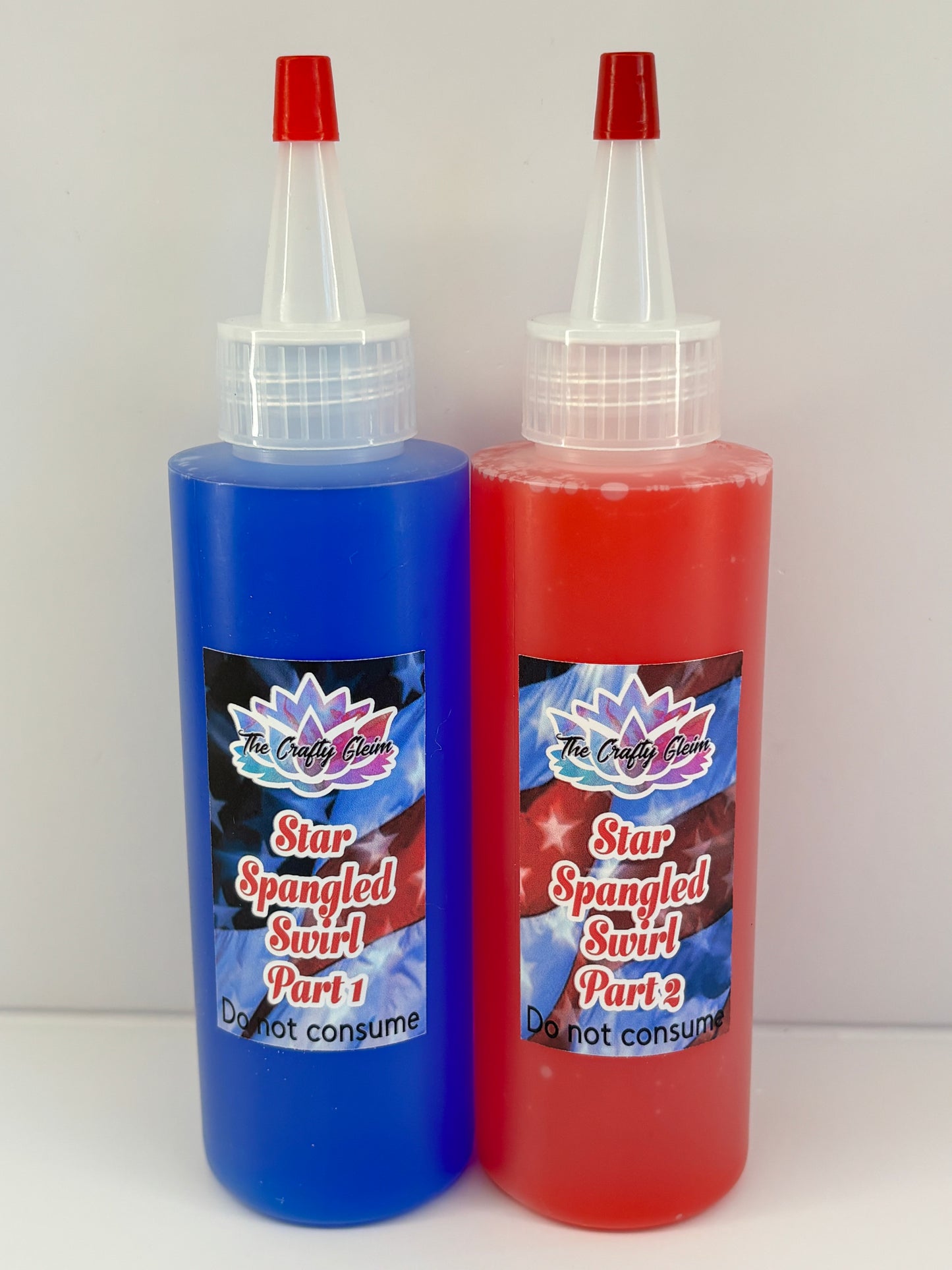 Star-spangled swirl lava solution set