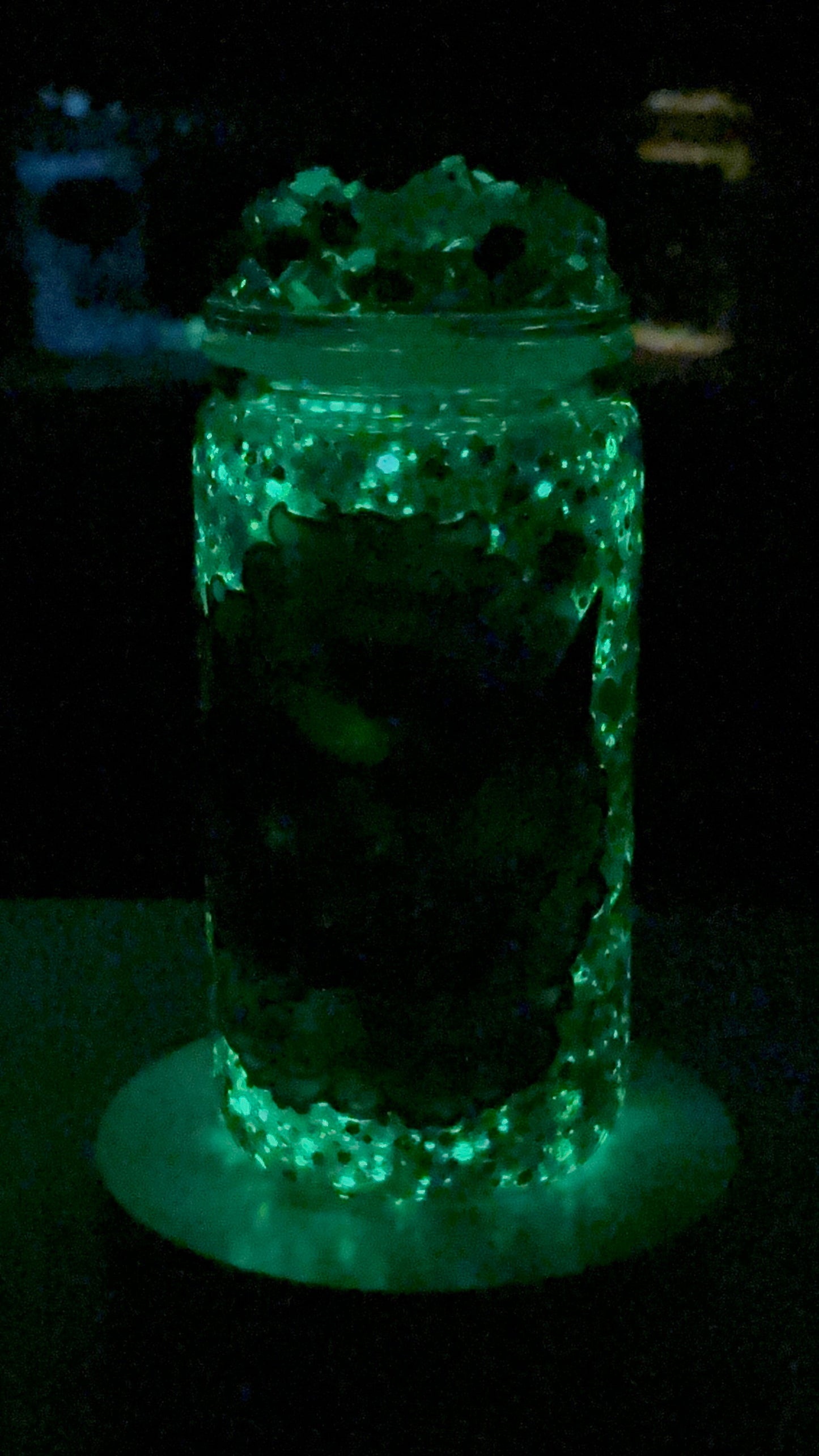 Dark fairy glowing snow globe kit