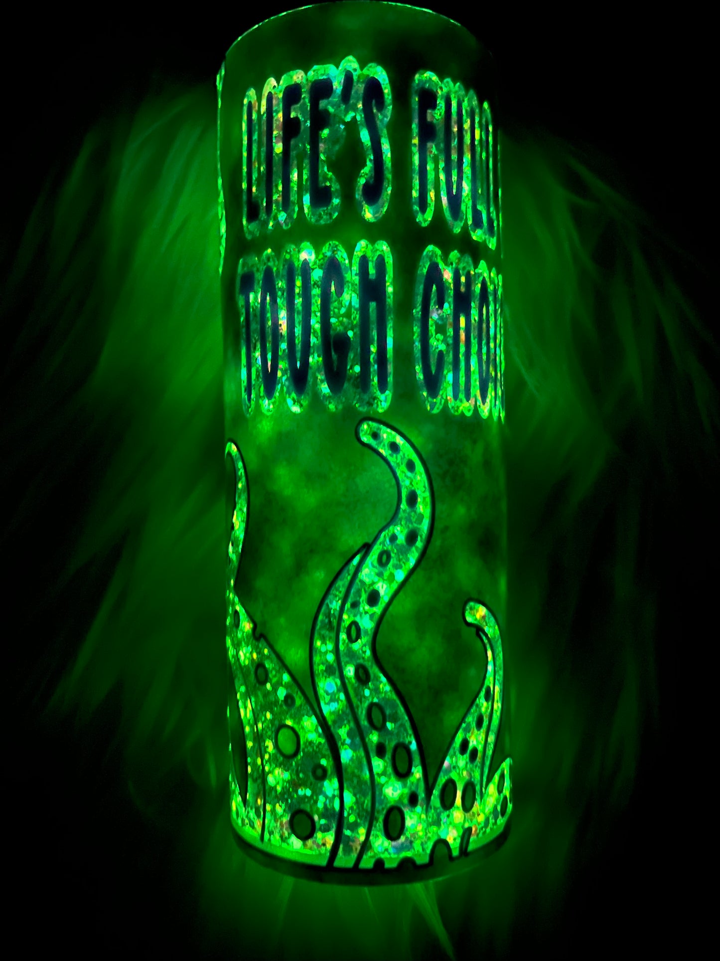 Life’s full of tough choices snow globe