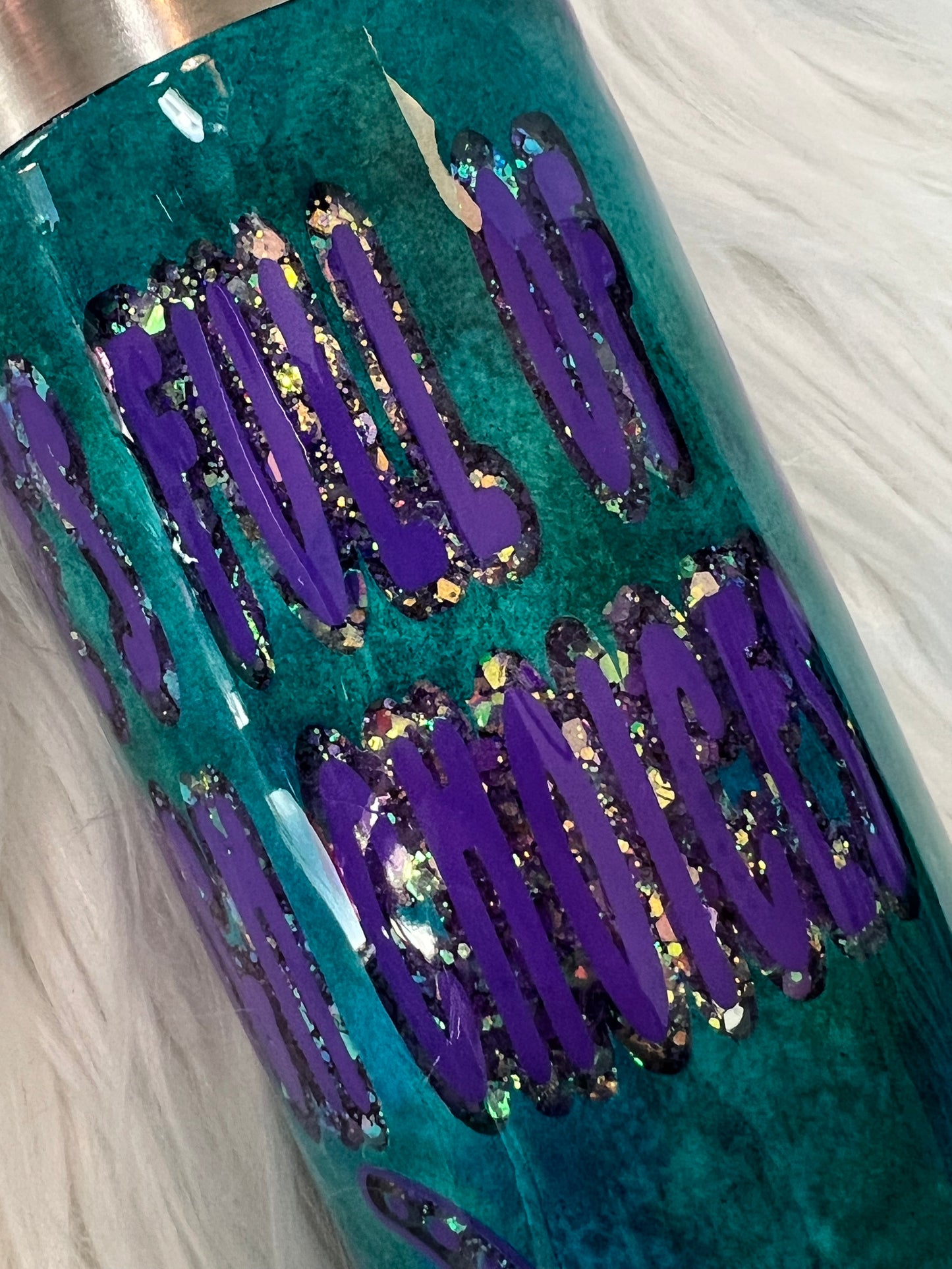 Life’s full of tough choices snow globe