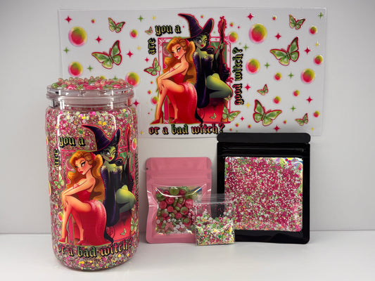 Wicked or Good glowing snow globe kit