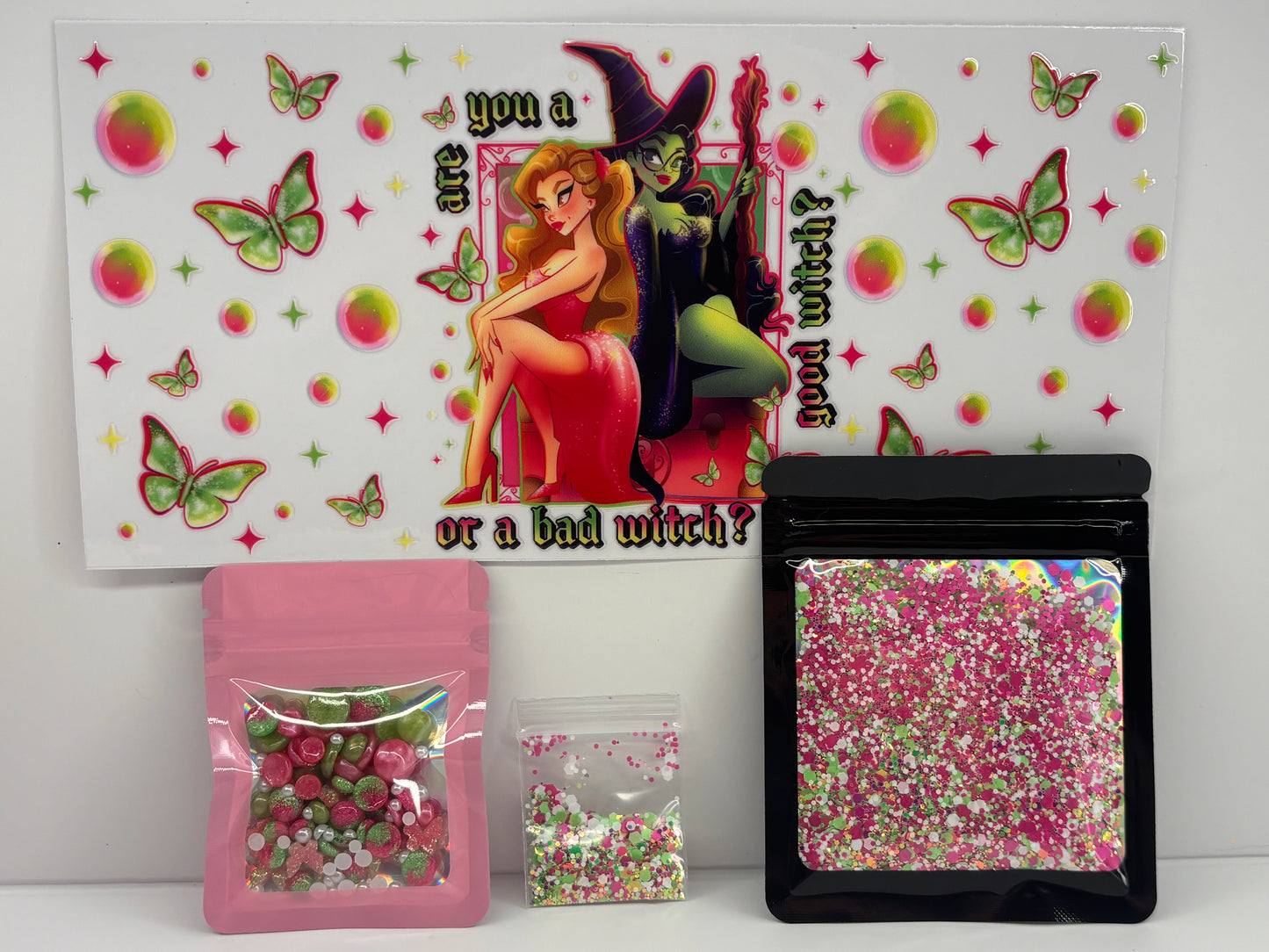Wicked or Good glowing snow globe kit