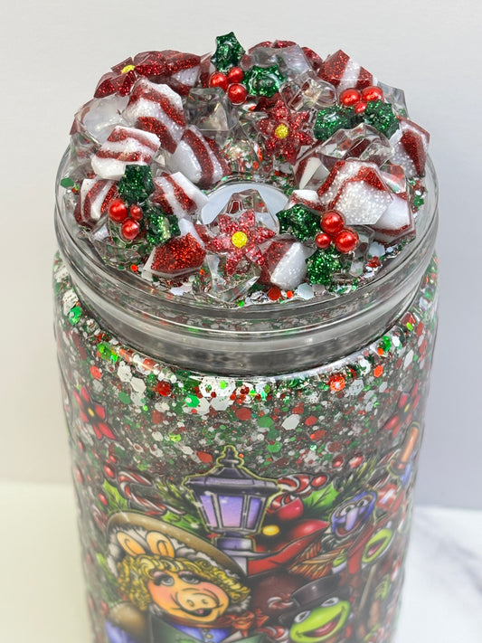 Christmas Carol snow globe cup