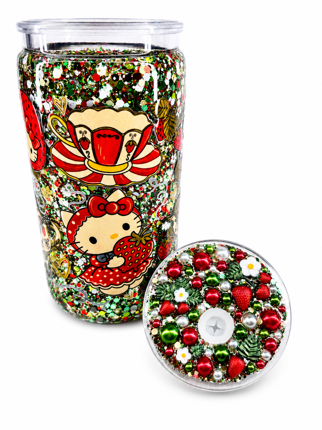 Tea Time snow globe kit