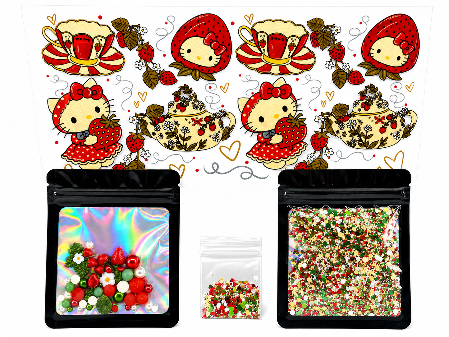 Tea Time snow globe kit