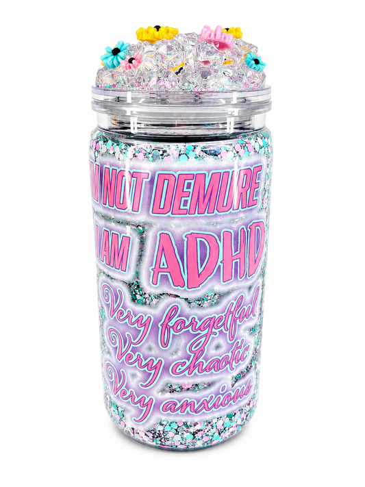 Anxiety loading 16oz snow globe