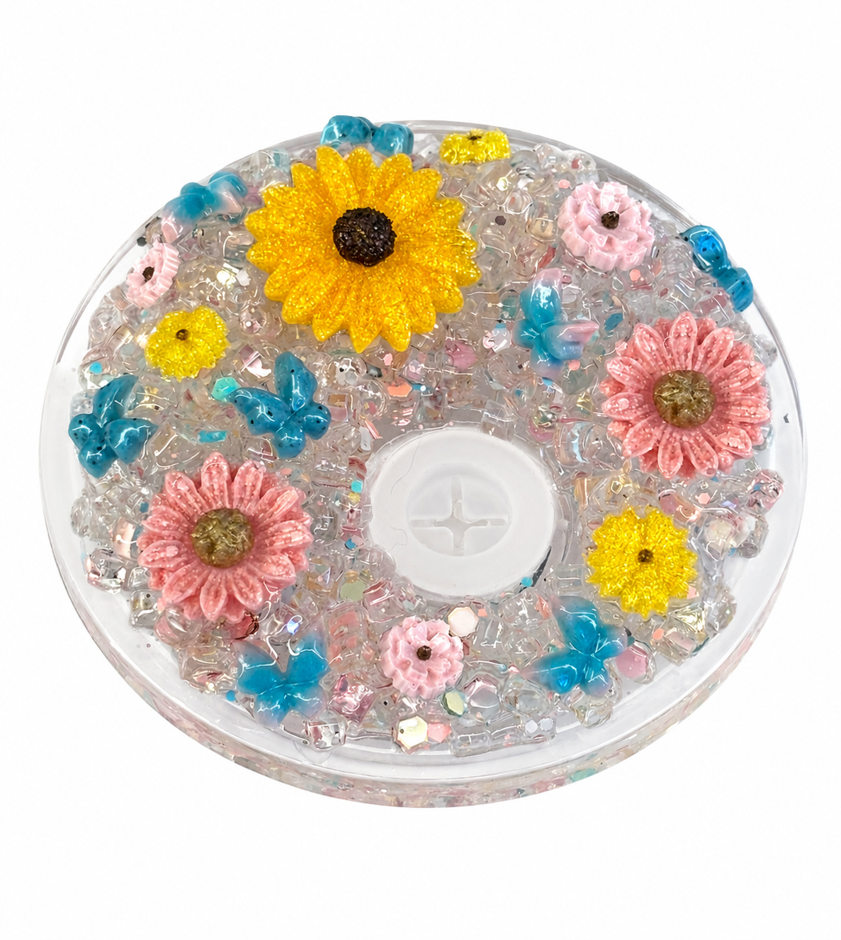 Spring bloom 16oz snow globe cup