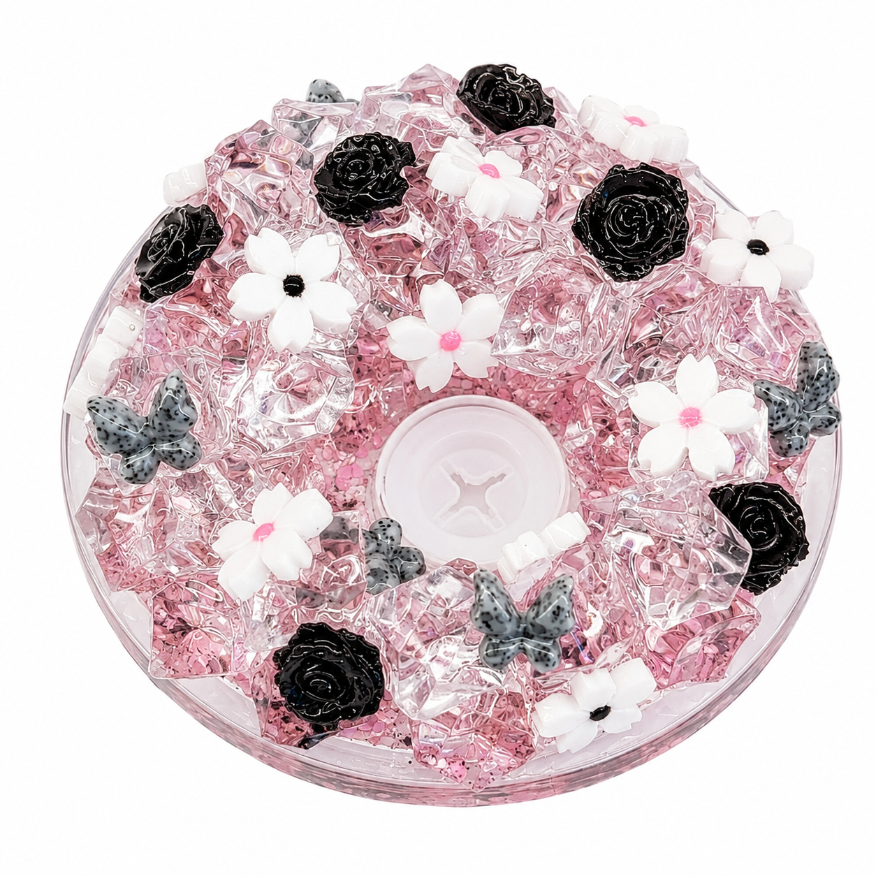 Feeling kinda IDGAF shimmer snow globe