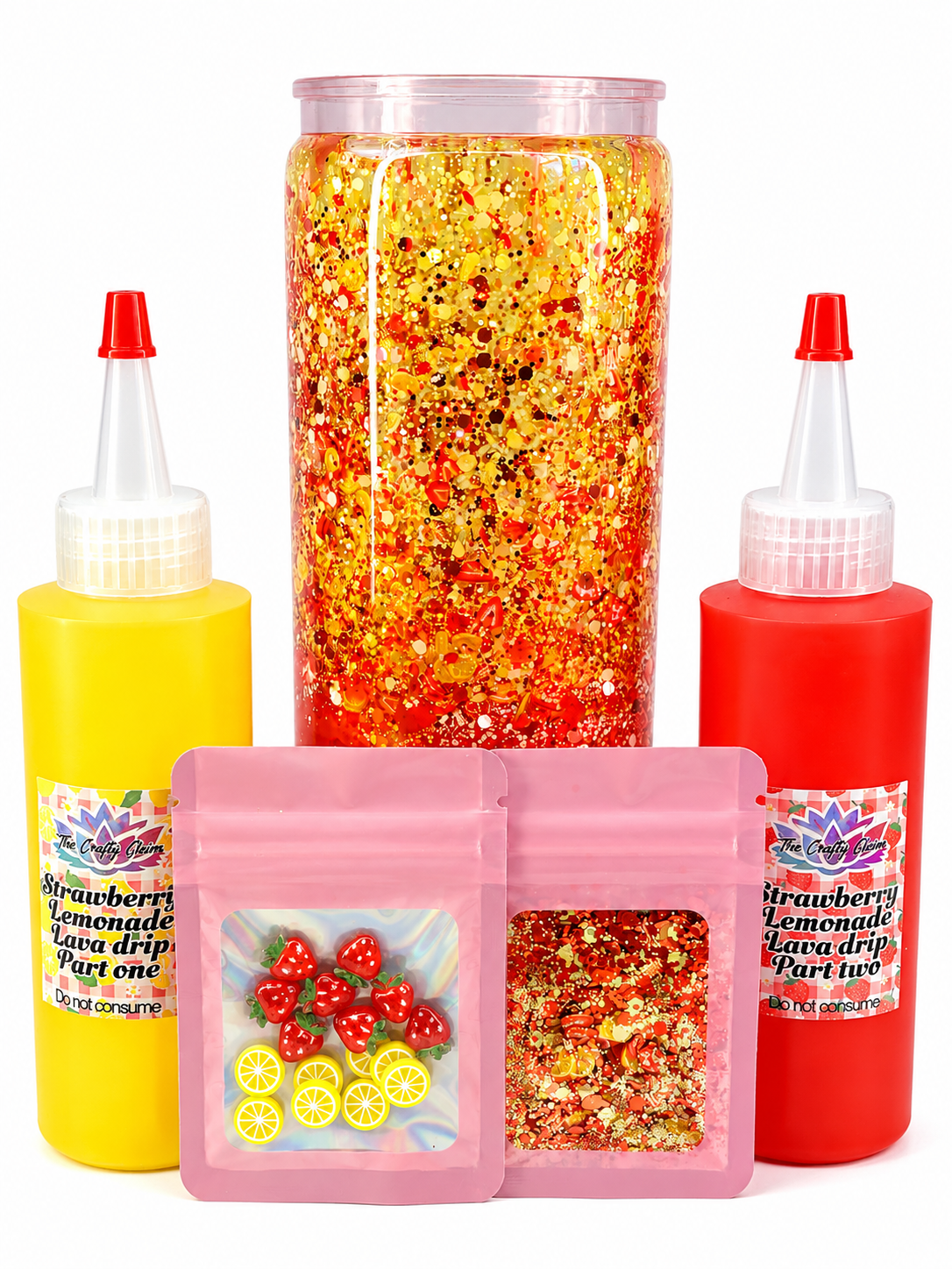 Strawberry lemonade, lava kit