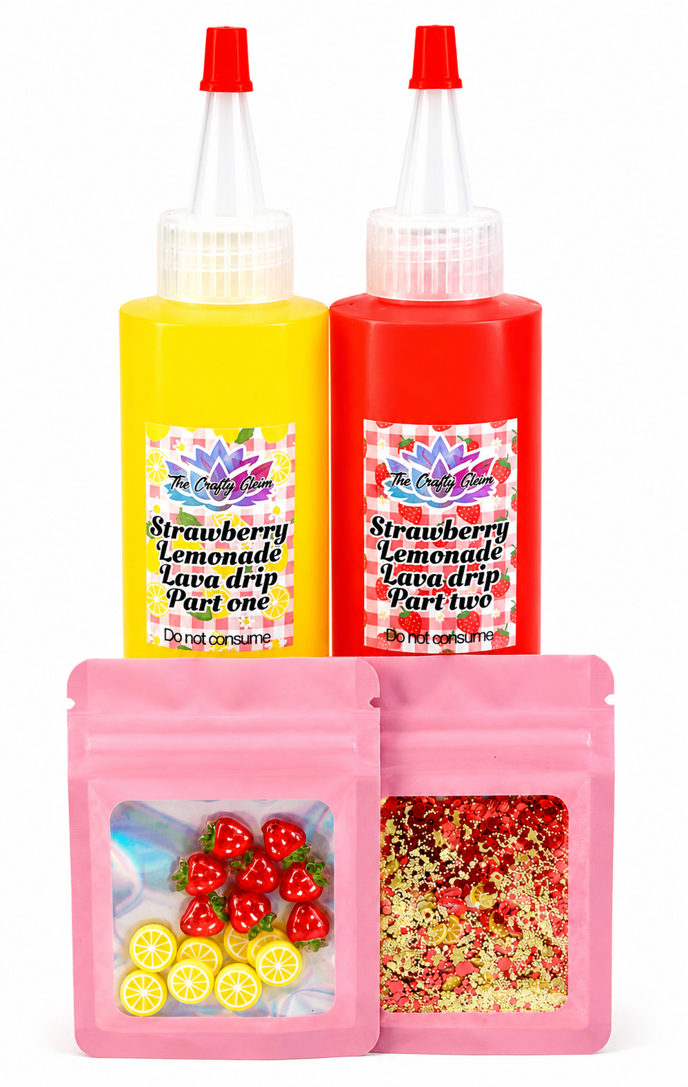 Strawberry lemonade, lava kit