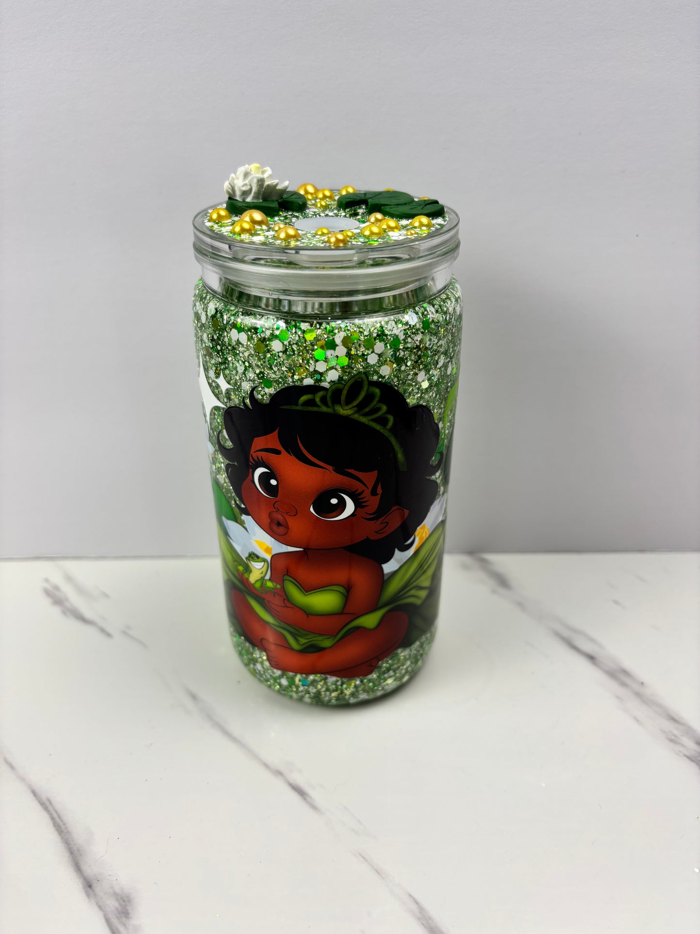 Bayou Beauty snow globe cup