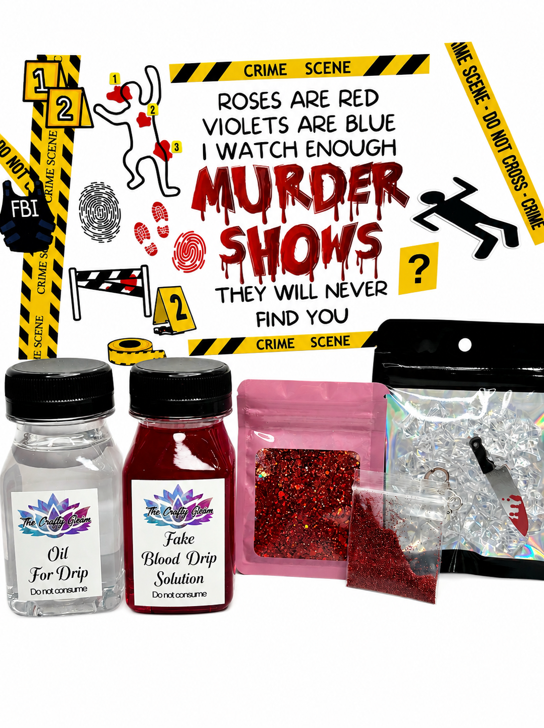 Murder show glitter lava kit