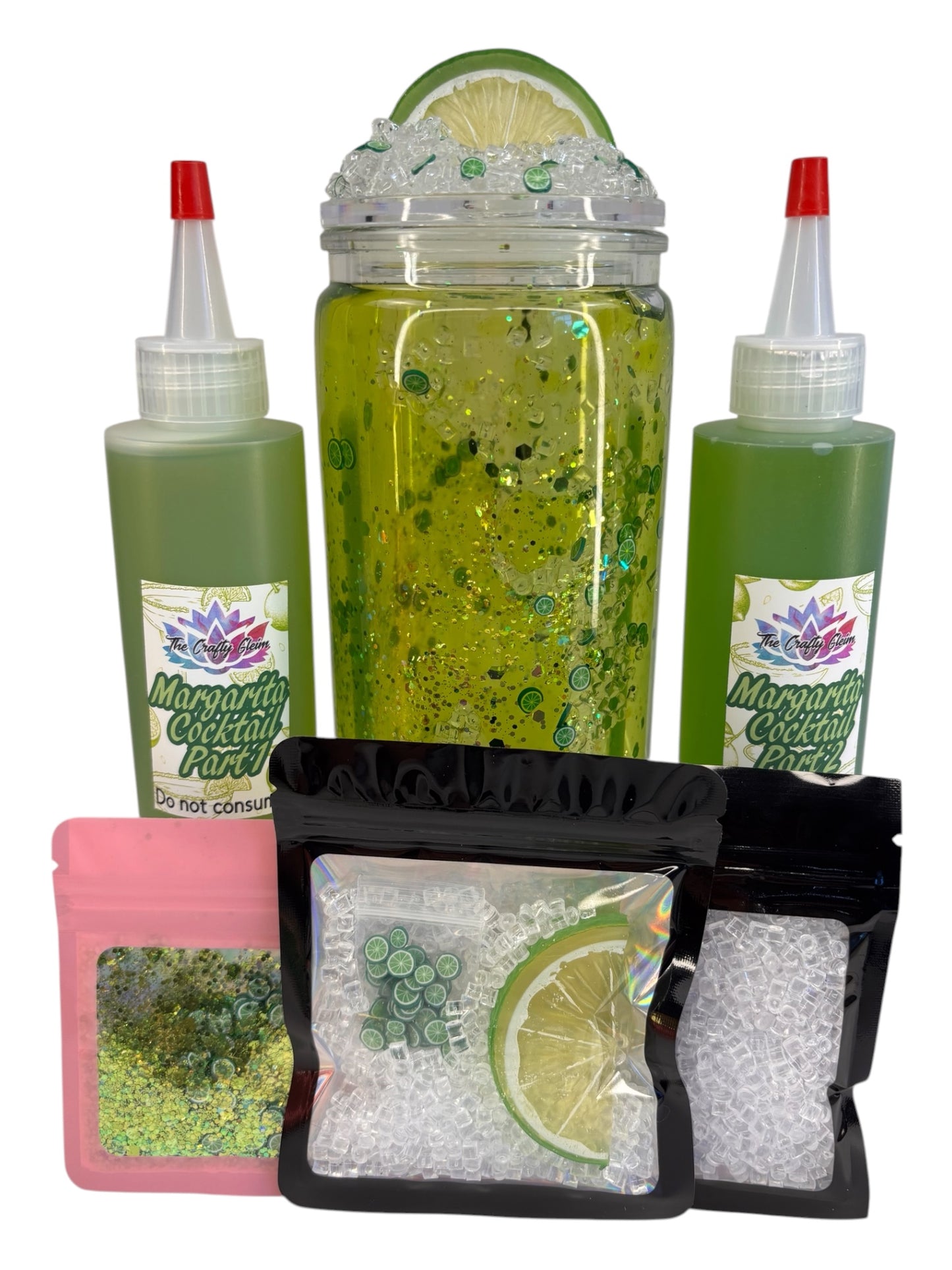 Margarita cocktail dual lava set