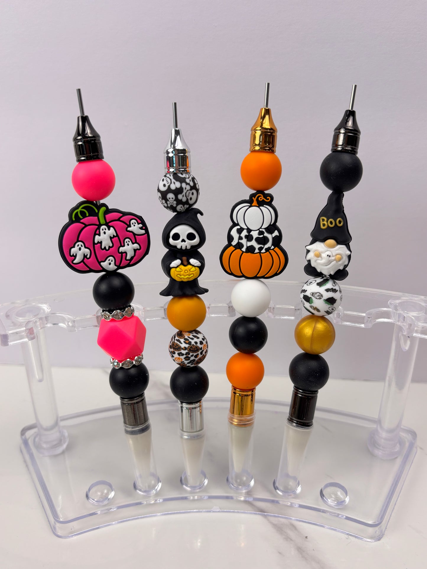 Beaded Halloween/fall wax tools