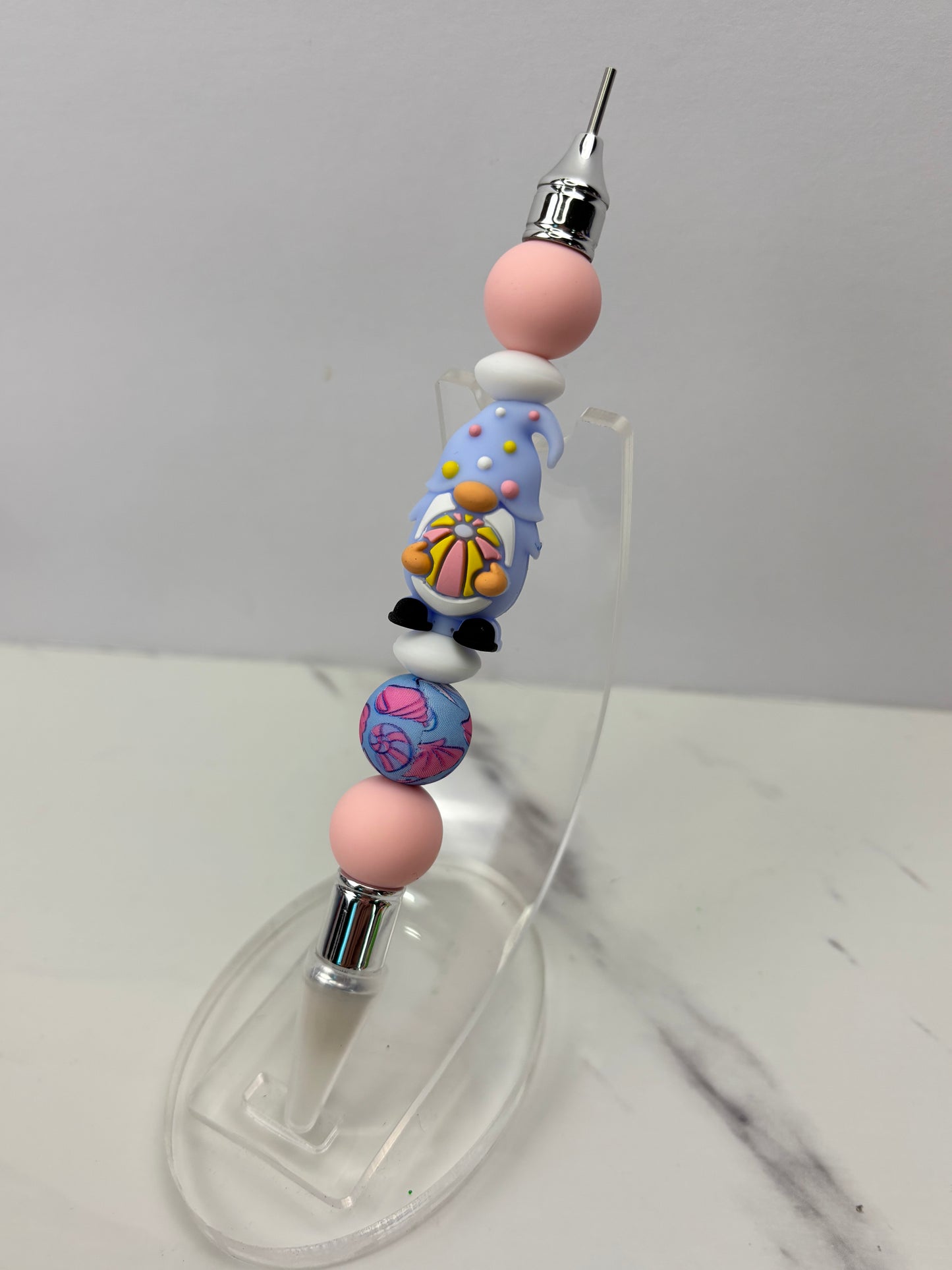 Beaded wax tool for flat back pearls.