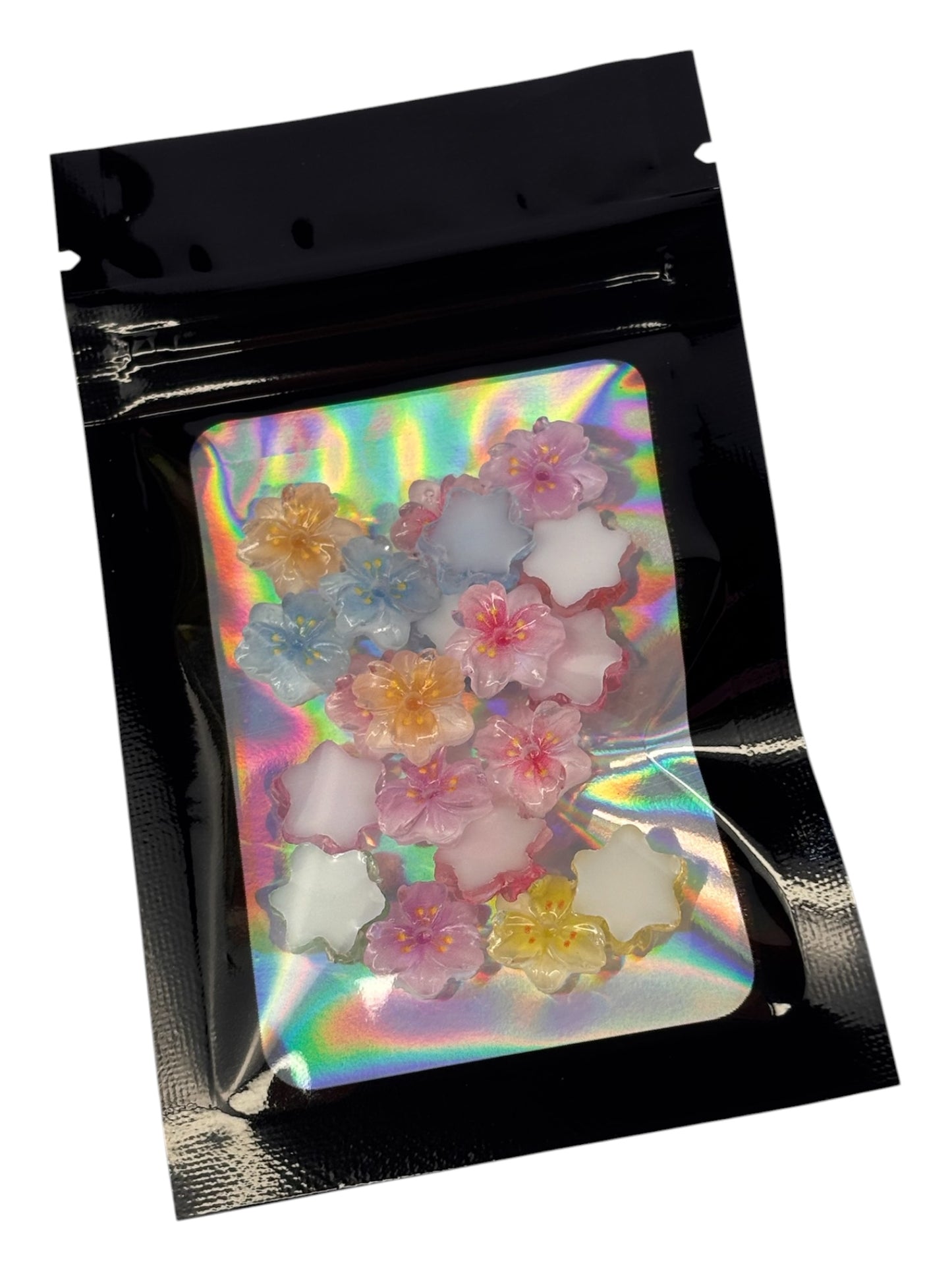 Hawaiian style flower charms