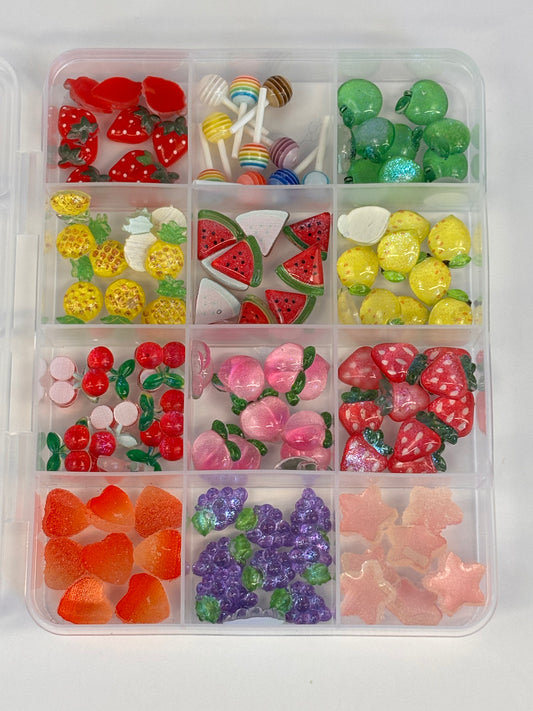 Fruit and candy assorted box