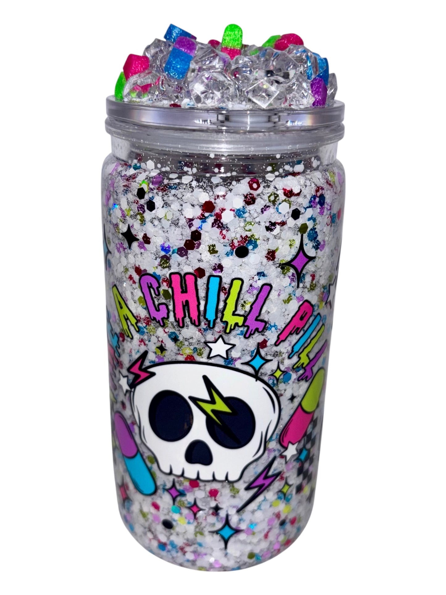 Take a chill pill snow globe kit