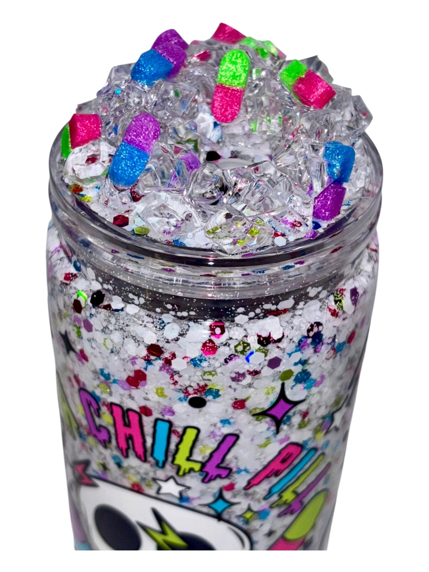Take a chill pill snow globe kit