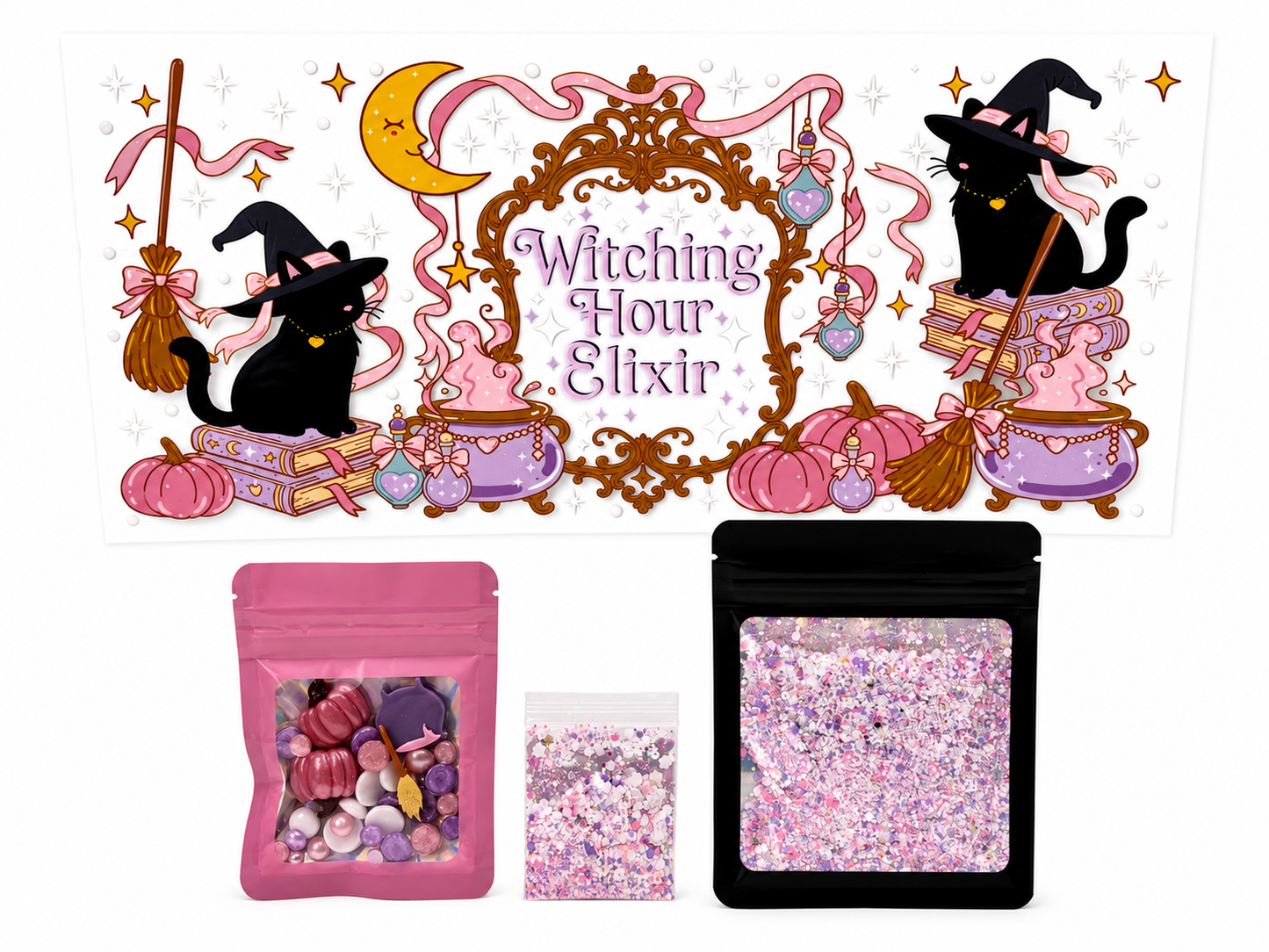 Witching hour snow globe kit