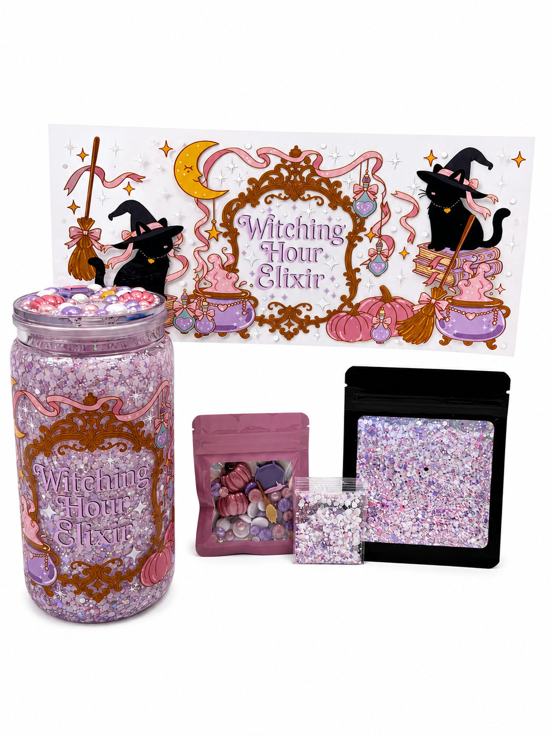 Witching hour snow globe kit