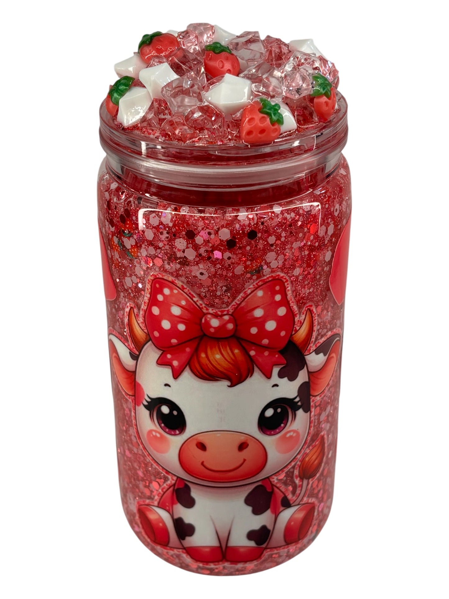 Strawberry cutie, snow globe kit