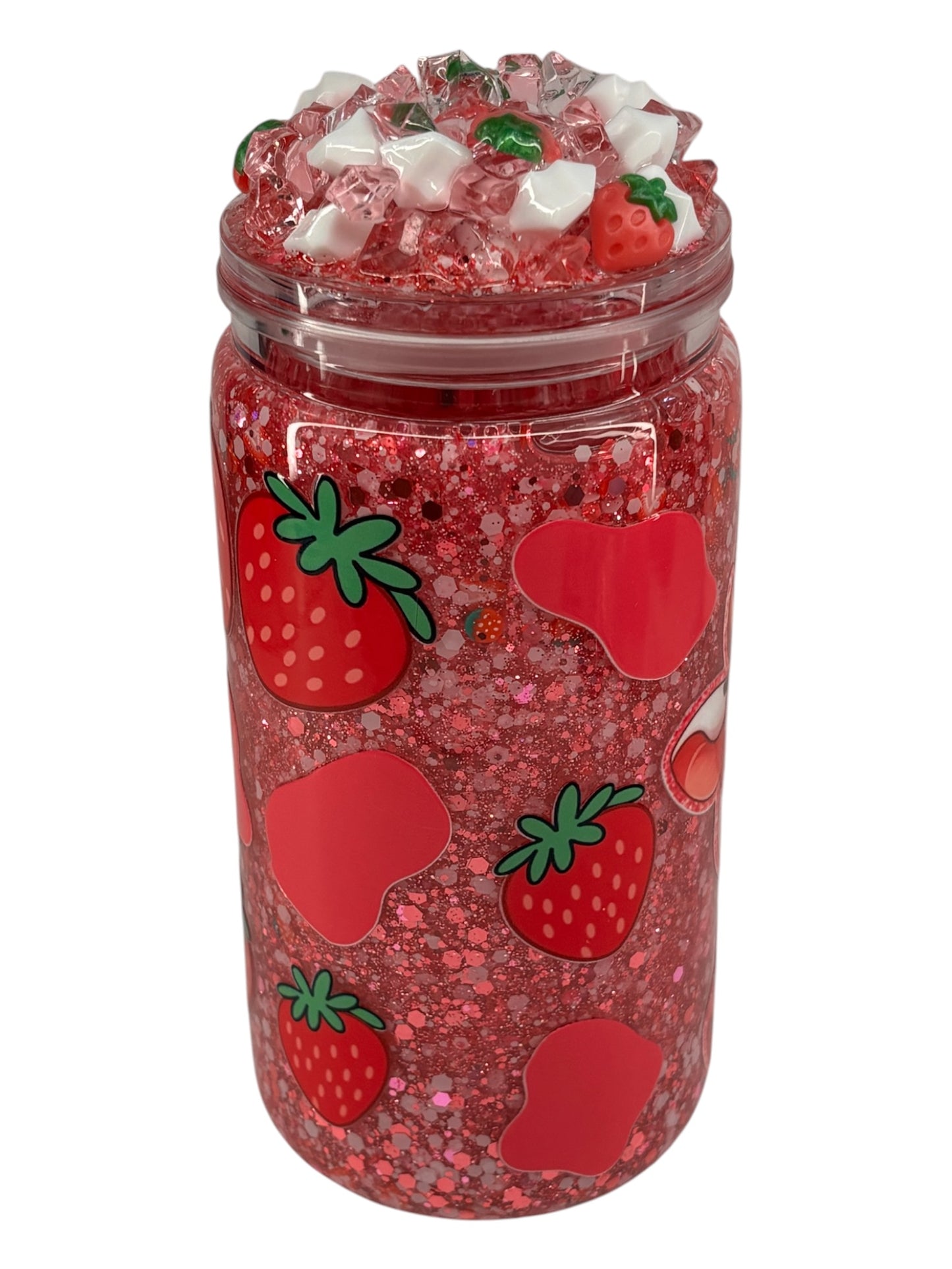 Strawberry cutie, snow globe kit