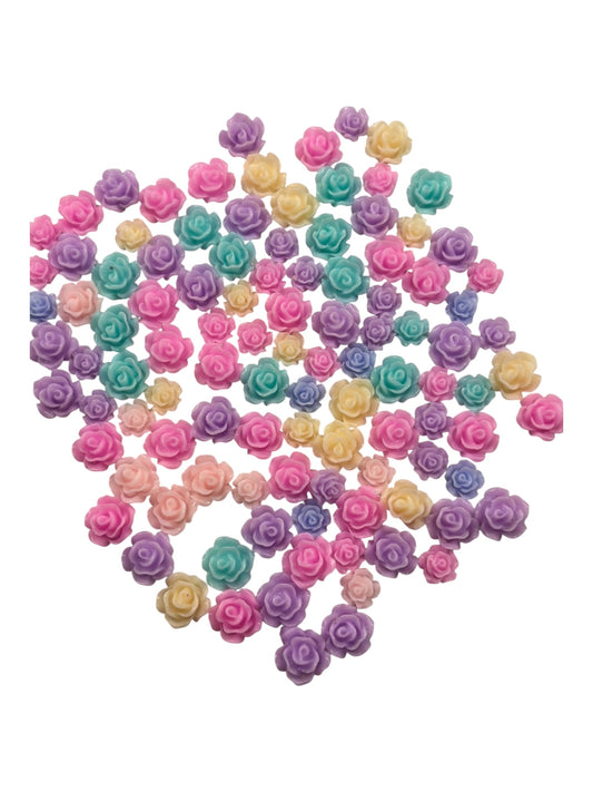Colorful roses mix