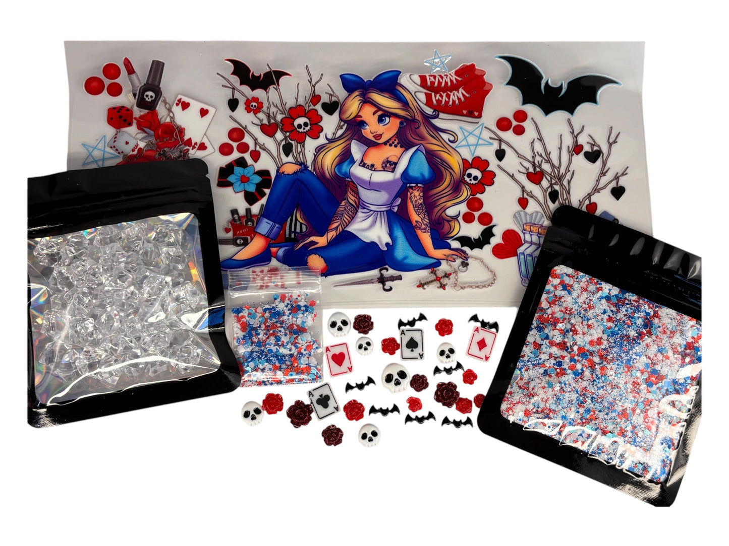Alice’s Dark Side snow globe kit