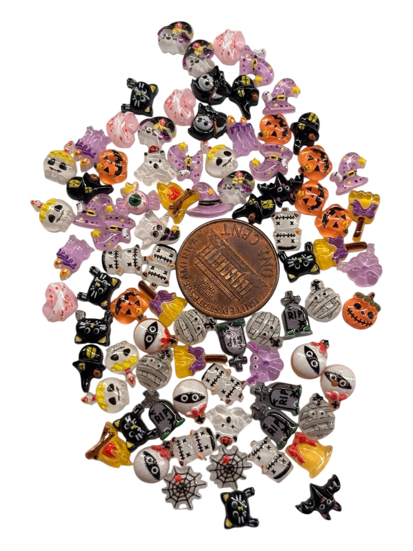 Tiny Halloween charms