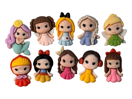 Princess, resin charms