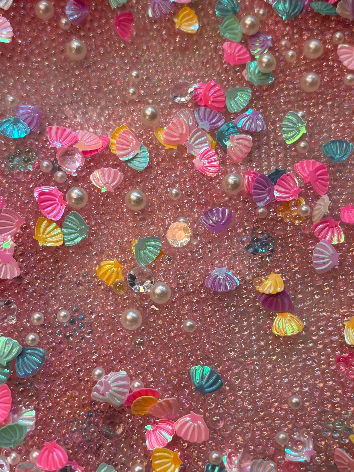 Pink mermaid pearl mix