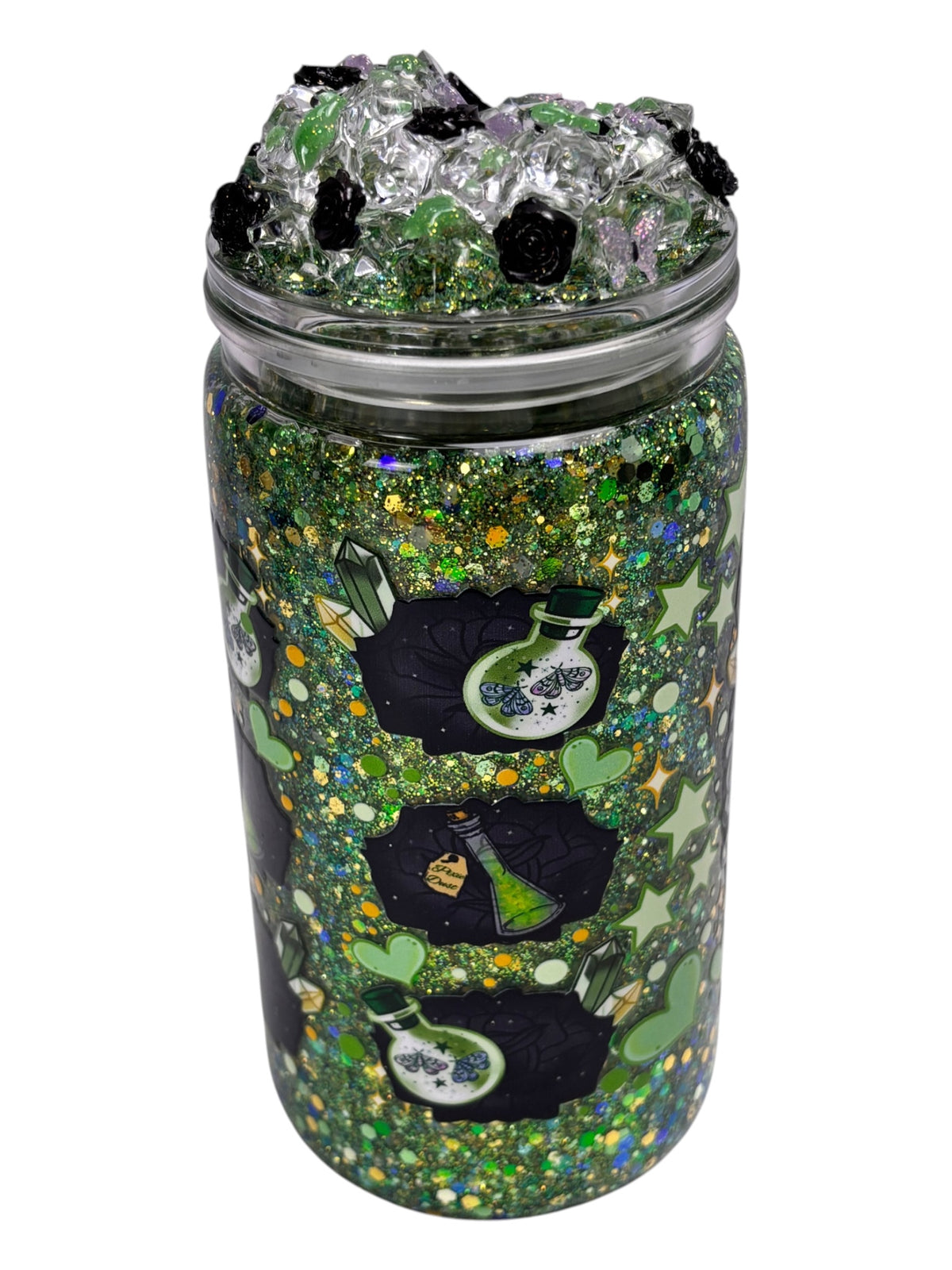 Gothic fairy snow globe cup