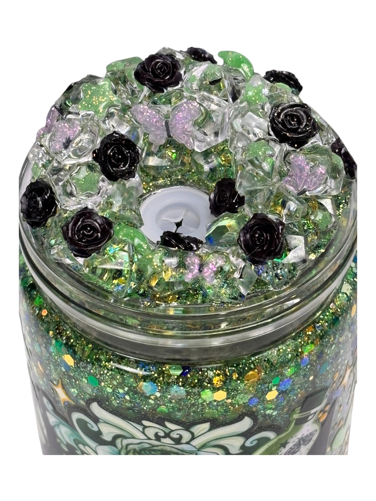 Gothic fairy snow globe cup