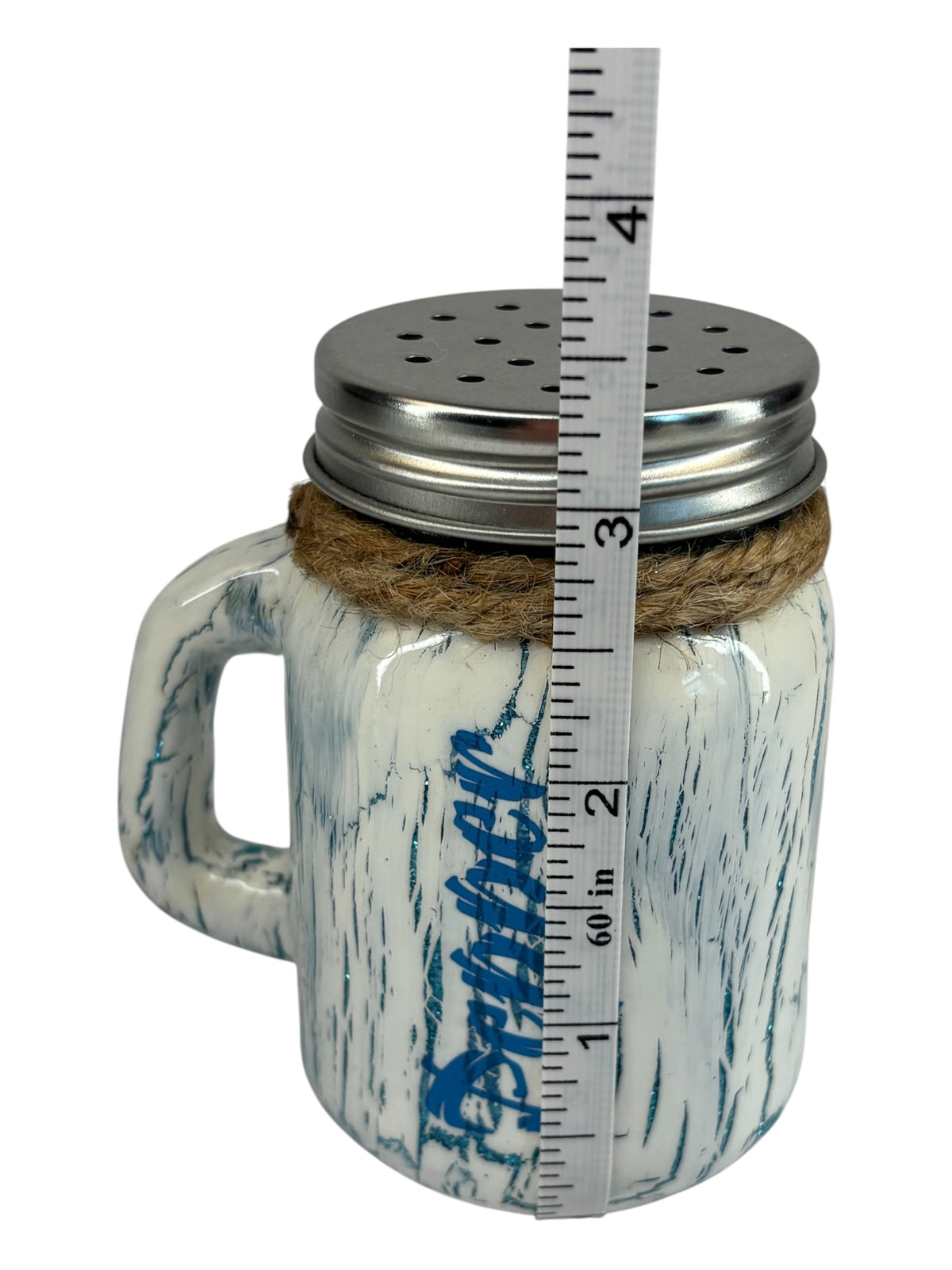 Rustic farmhouse, mason jar salt and pepper shaker
