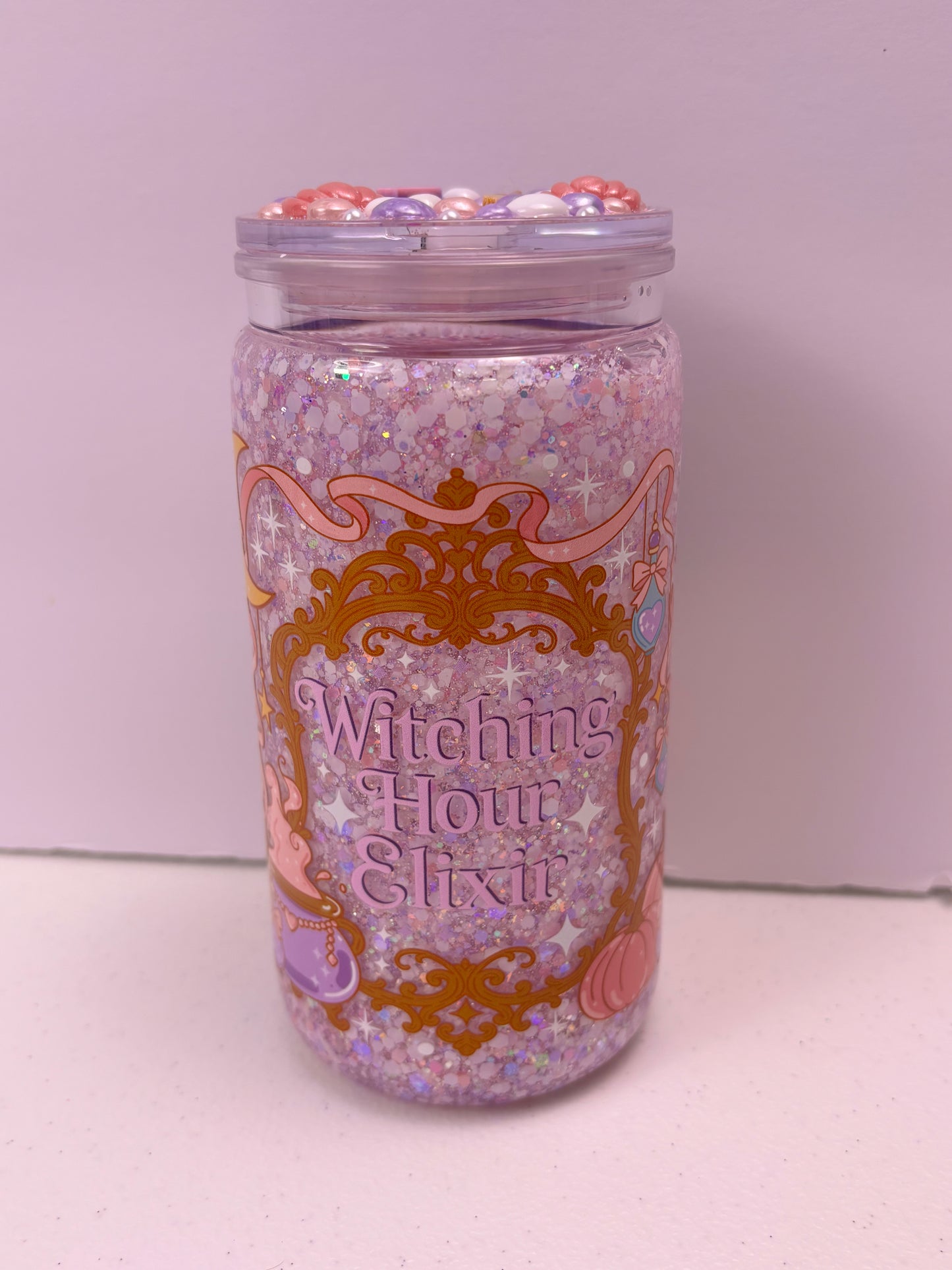 Witching hour snow globe cup