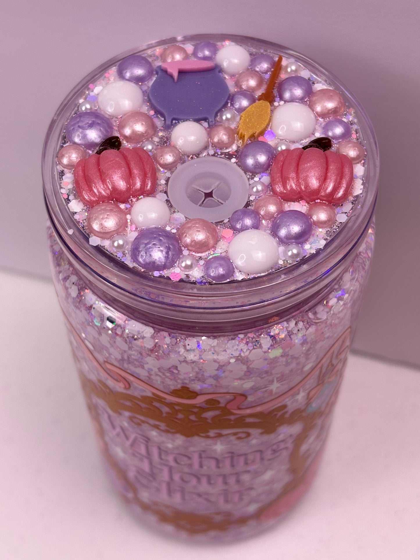 Witching hour snow globe cup