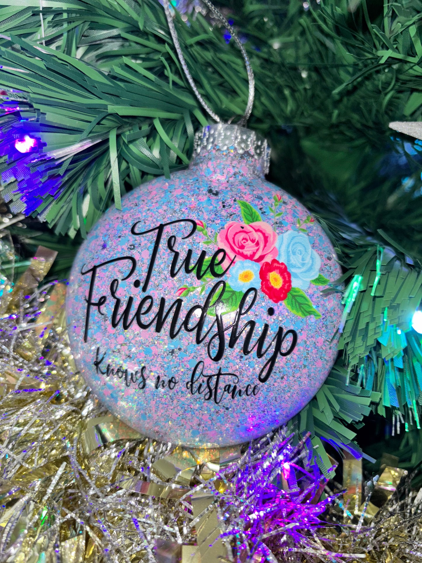 Custom order best friends ornament.