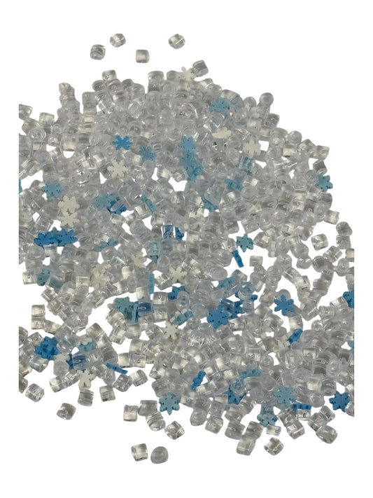 Tiny frozen ice mix