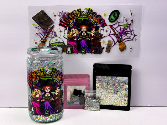 Wicked trio glowing snow globe kit